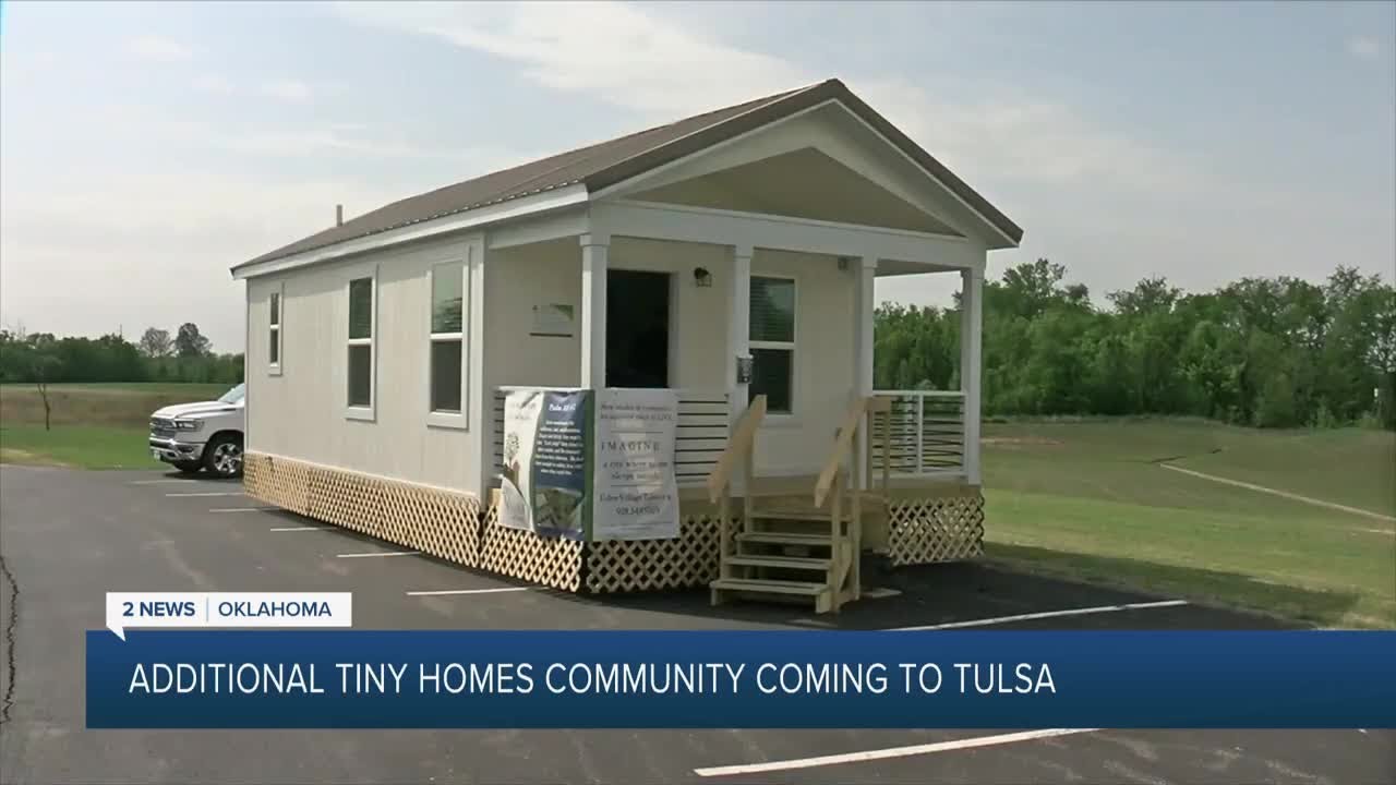 Eden Village to become next tiny homes community in Tulsa - YouTube