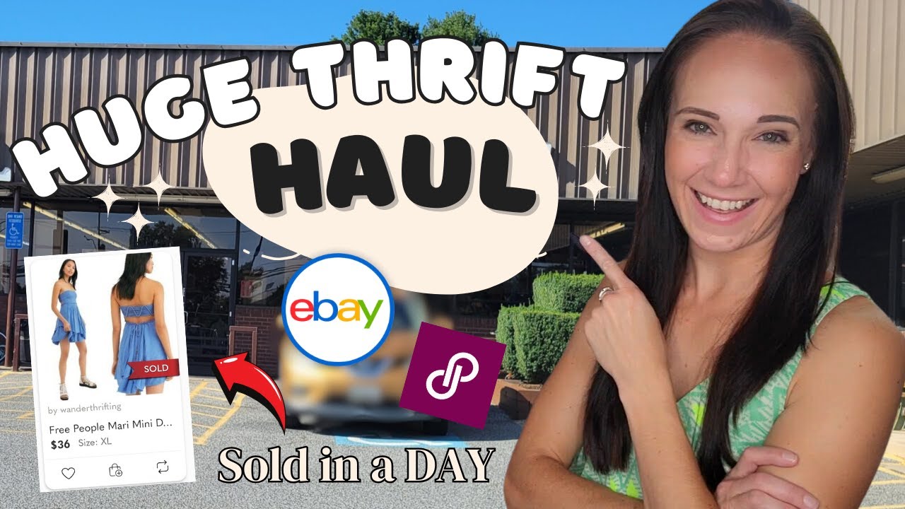 You WON'T Believe What I Found! Huge Thrift Haul from my FAVORITE Store ...