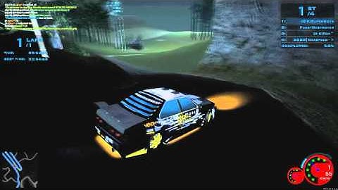 NFS:SA with [SiK]SuperNova - Sentinels vs Elegy vs Bravura - Forest Run