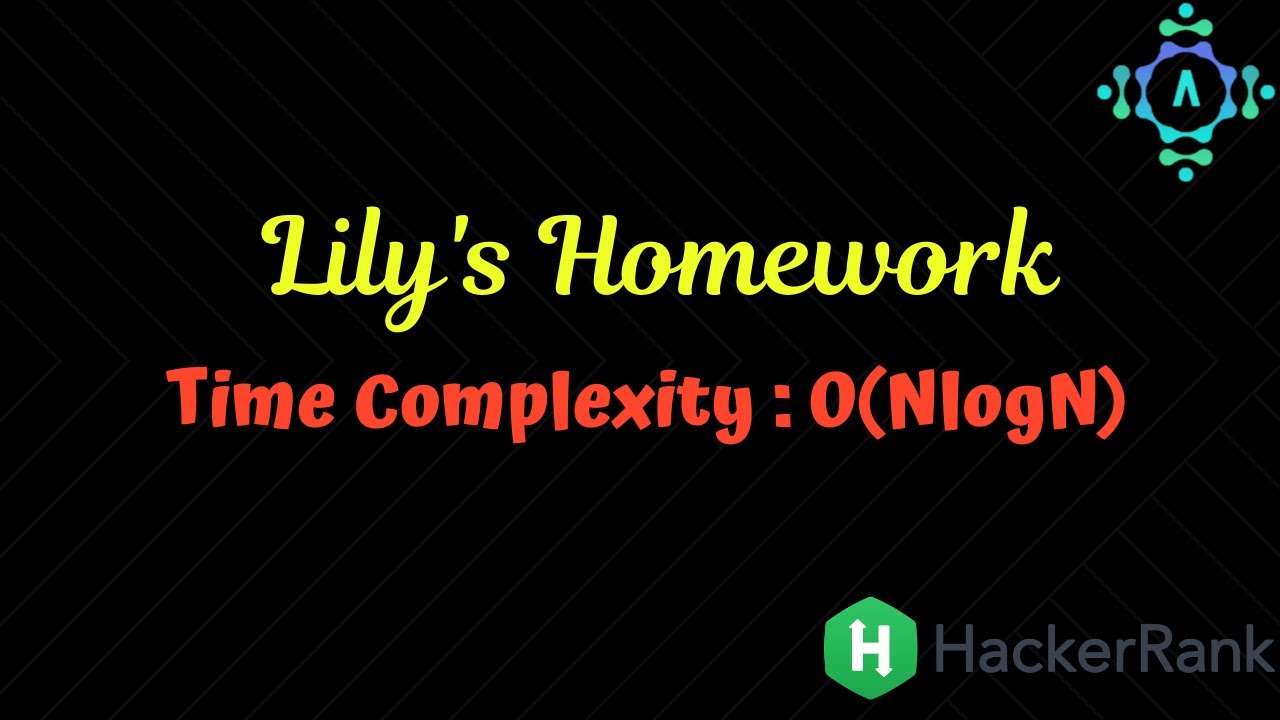 lily's homework hackerrank solution in c