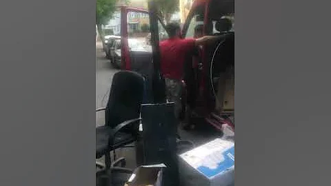 Caught Red Van Handed Fly Tipping in Ealing