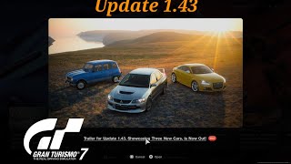 Gran Turismo 7 update 1.43