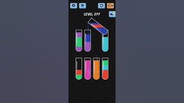 Water Color Sort Level 277 Walkthrough Solution iOS/Android
