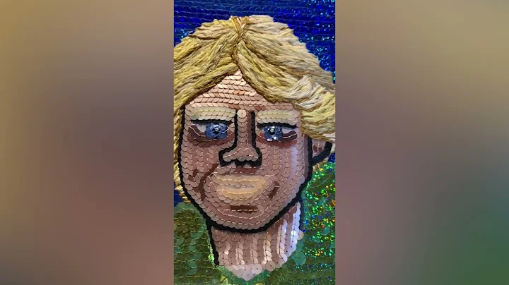 New Sequin Art ~ Virginia Griggs ~ Everyday Saints...