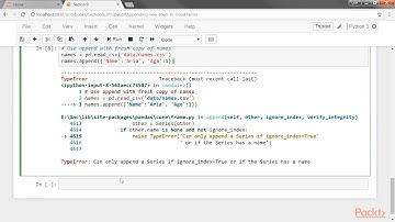 Data Analysis and Exploration with Pandas: Appending New Rows to DataFrames|packtpub.com