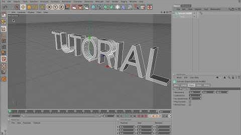 Cinema 4D-Text Explosion Tutorial