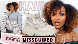 UK CLOTHING TRY ON HAUL MISSGUIDED 