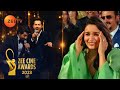 Zee cine awards 2023  varun  ayushmann sing a fun version of kesariya for alia ranbir  raha