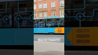 Is This An Electric Bus Or A Moving Train? You Wont Believe It In Copenhagen, Denmark