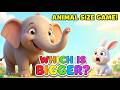 Which Animal is BIGGER? 🐘🐰 | Fun Animal Size Game for Kids | Learn Big and Small | Toon Network