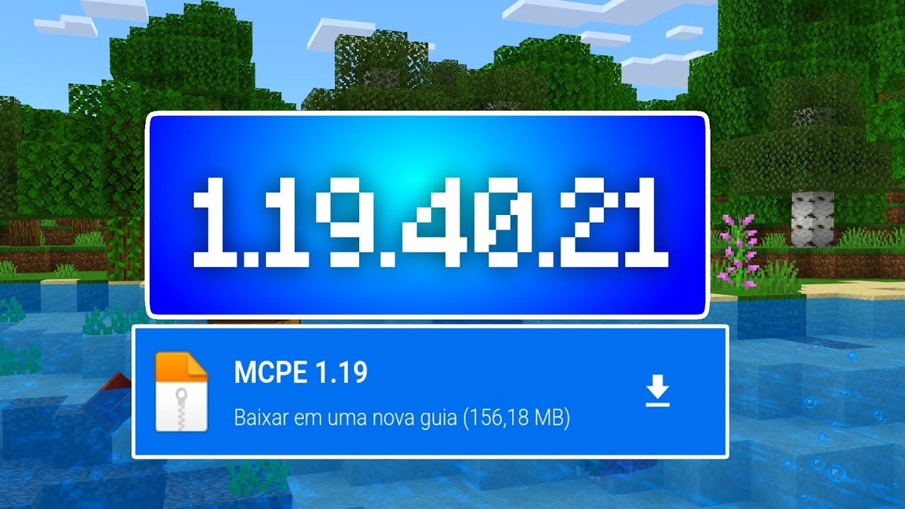 SAIU ATUALIZAÇÃO DO MINECRAFT PE 1.19.40.21 - Minecraft Bedrock Mcpe ...