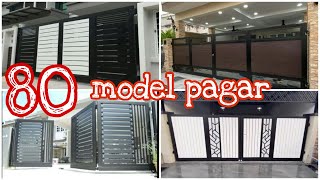 80 INSPIRASI DESAIN PAGAR RUMAH MINIMALIS MODEREN TERBARU