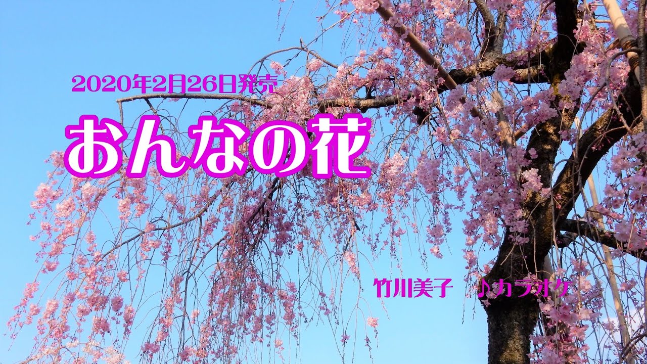 竹川美子 おんなの花 歌詞 動画視聴 歌ネット
