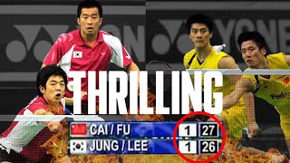 The BEST men's doubles match EVER?! (World Championships 2009)