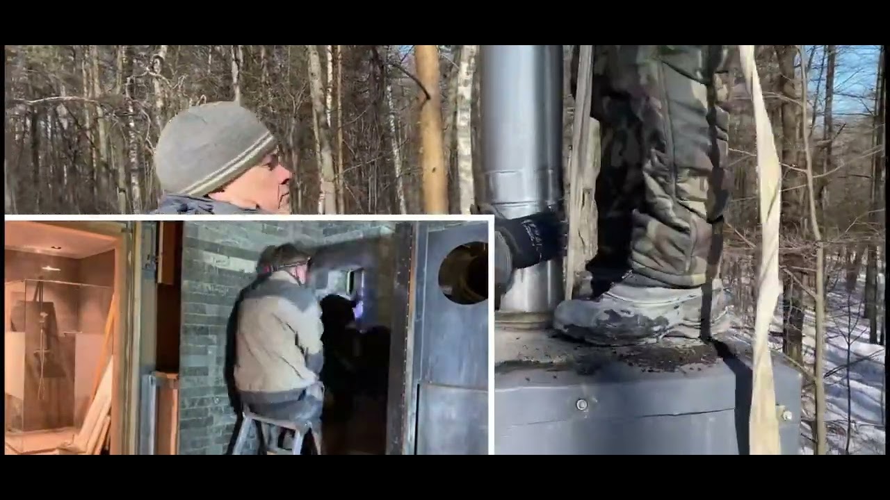 Треснул керамический дымоход. Ремонт керамического дымохода. Трубочист ...