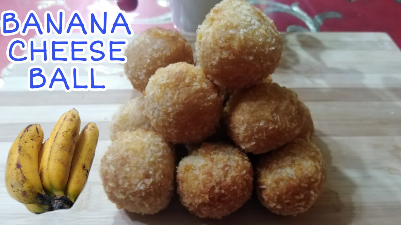 BANANA CHEESE BALL PANG NEGOSYO RECIPE SIMPLE RECIPE EASY