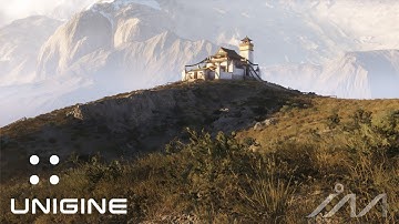 UNIGINE 2.16 Environment Demo "Kulun Temple" (Reveal Trailer PC)