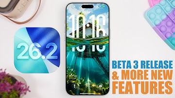 iOS 26.2 Beta 3 Release & More NEW Features !