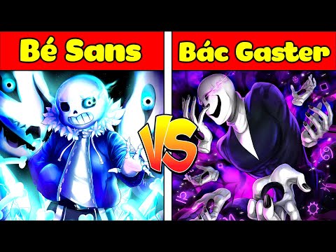 JAYGRAY TRIỆU HỒI BÉ SANS TIÊU DIỆT BÁC GASTER TRONG MINECRAFT*GASTER CÓ SIÊU SỨC MẠNH GIỐNG SANS