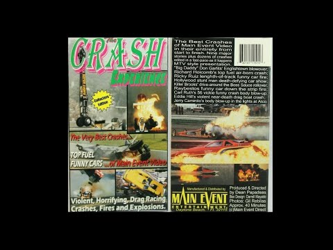 CRASH EXPERIENCE! 1999 VHS TAPE! RACING ACCIDENTS! CRASHES