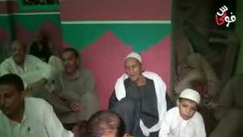 الشيخ عبدالوهاب كامل ابو سكران تلاوه رائعه في عقد قران من محافظة المنيا