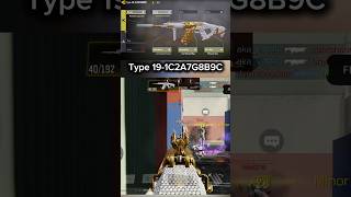 Type 19 Build For MP Rank in COD mobile.#codmobile #codmobile #codgunsmith #shorts #cod