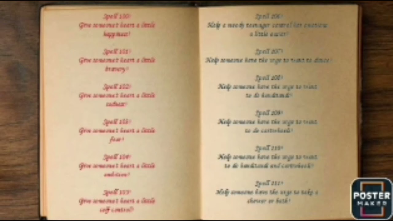 Lucy's Magic Spell Book! 💜💜💜