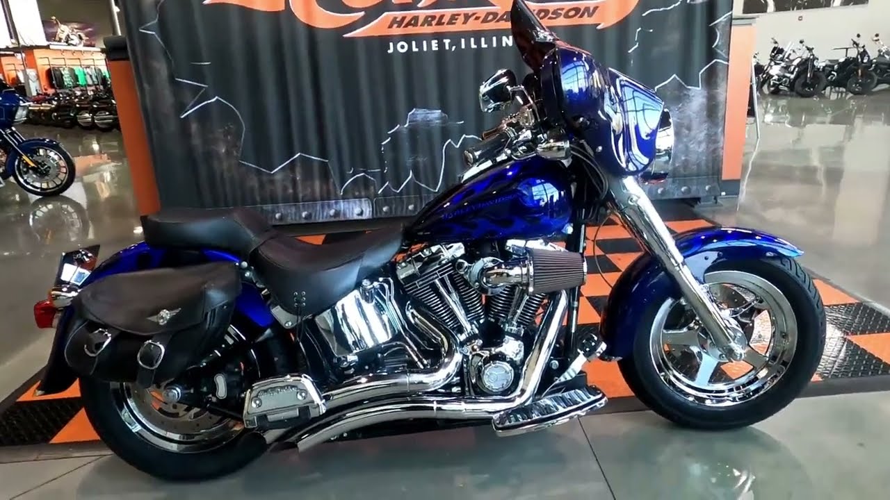Used 2004 HARLEY-DAVIDSON FAT BOY Motorcycle For Sale In Joliet, IL