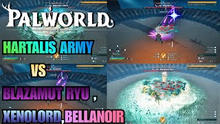 I Sent a Hartalis Army Against 3 Ultra Raid Bosses | Palworld