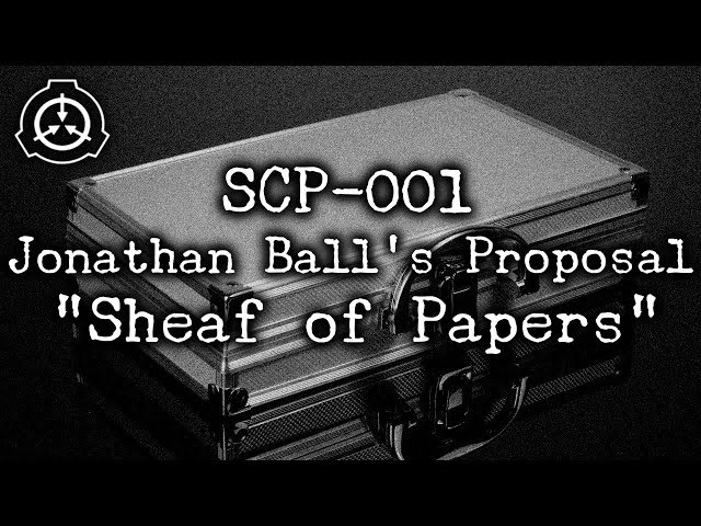 Stream episode SCP - 001 - Sheaf Of Papers by SCP Audio Logs podcast