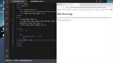 IntroJS03 - Pre-Test and Post-Test Loop Demo