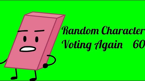 Random Character Voting Again 60