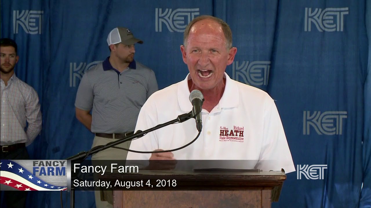 State Rep. Richard Heath Fancy Farm 2018 KET YouTube