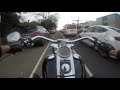 Harley Davidson Softail ride, Melbourne - Australia GoPro Hero 5 chest mount