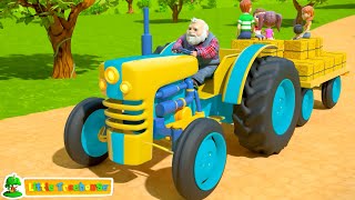 wheels on the tractor more nursery rhymes baby songs by little treehouse