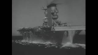 Battle Practice during Fleet Problem XV with Battleships, Aircraft Carriers and Dirigibles, May 1934