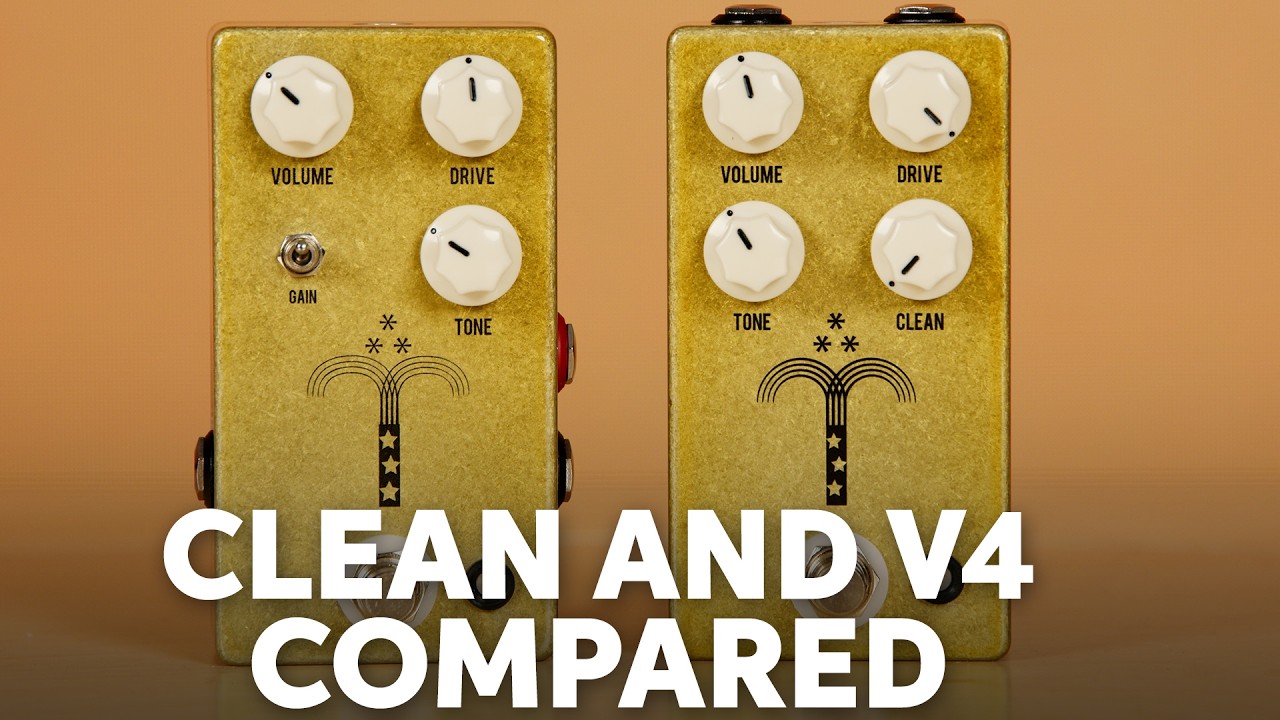 JHS Morning Glory V4 Transparent Overdrive Pedal | Sweetwater