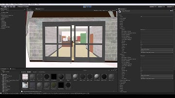 sliding door for Unity3D