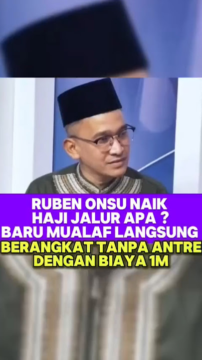 pantas langsung berangkat haji #rubenonsu #sarwendah #raffiahmad