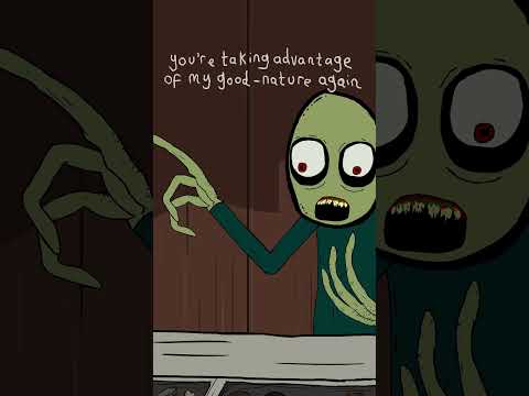 🥃 I'd like a glass of water please 🥛 #saladfingers #animation #comedy #horror by David Firth