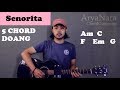 Download Lagu Chord Gampang (Senorita - Shawn Mendes & Camila Cabello ) by Arya Nara (Tutorial Gitar) Untuk Pemula