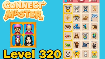 Connect master match puzzle level 320 solution walkthrough
