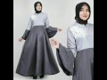 Model Baju Gamis Simple Elegan