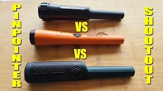 Metal Detecting:  Pin-Pointer Showdown - Teknetics VS Garrett VS Makro