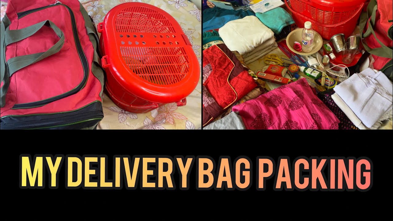 MY DELIVERY BAG PACKING|🎀എല്ലാം ഒന്ന് അടുക്കിപ്പെറുക്കിവെച്ചു|#jasmisworld#deliverybagpacking