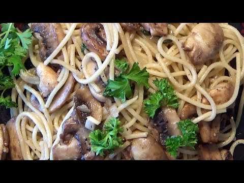 Mushrooms and Pasta