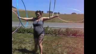 Quad Hooping trick - leg break variation