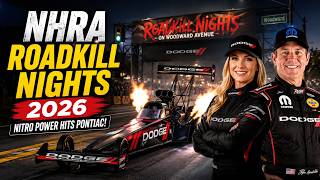 NHRA Nitro Stars Take Over Roadkill Nights 2026 | Leah Pruett & Matt Hagan Bring 12,000 HP! screenshot 2