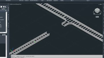 Plant 3D - Set Cable Tray Length