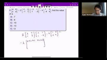 Labtube-(Math 1229)-Test 2 Review: Q12-Matrix Operations